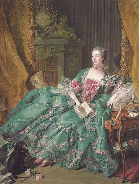 Portrait de Madame de Pompadour